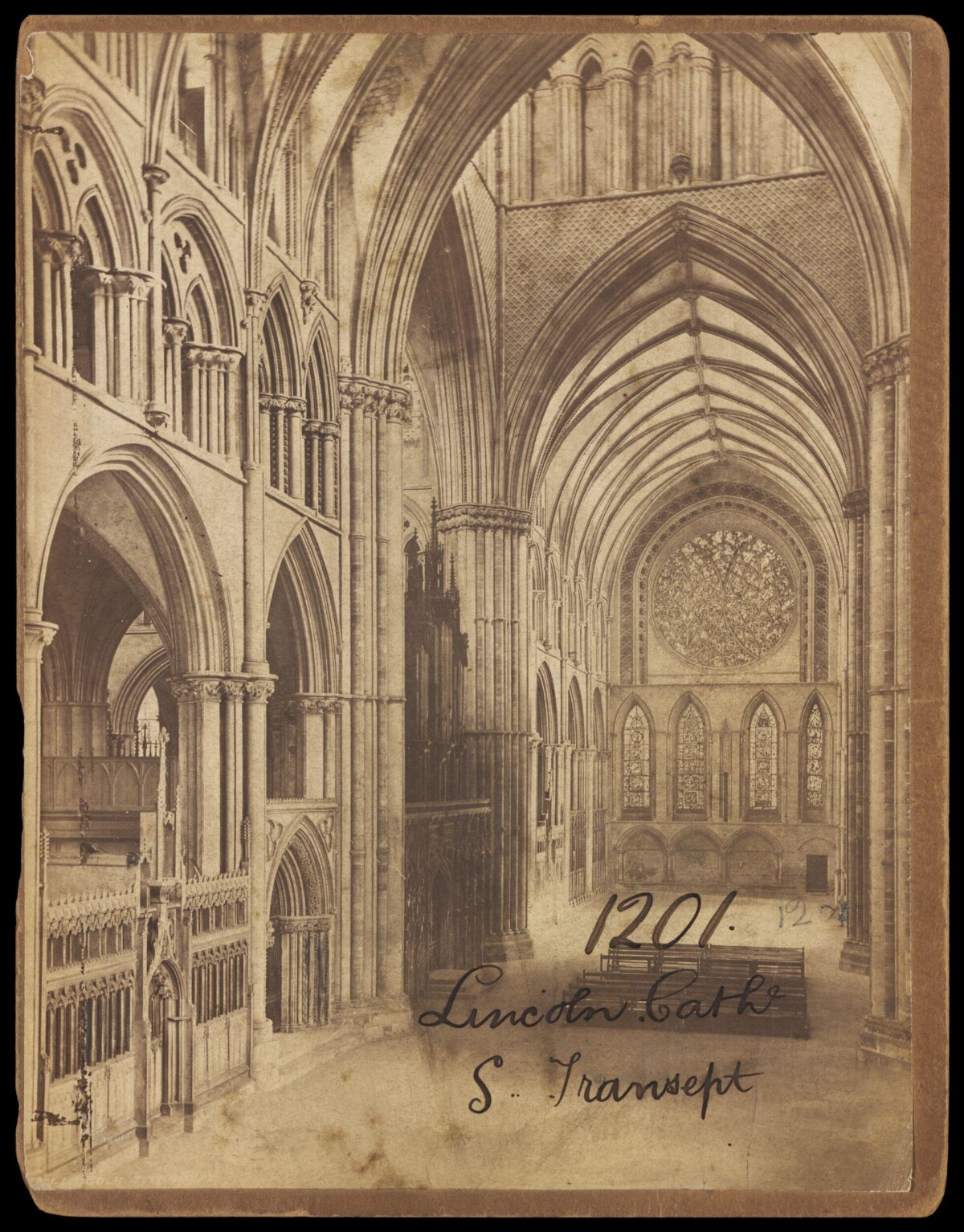 Lincoln Cathedral South Transept Interior