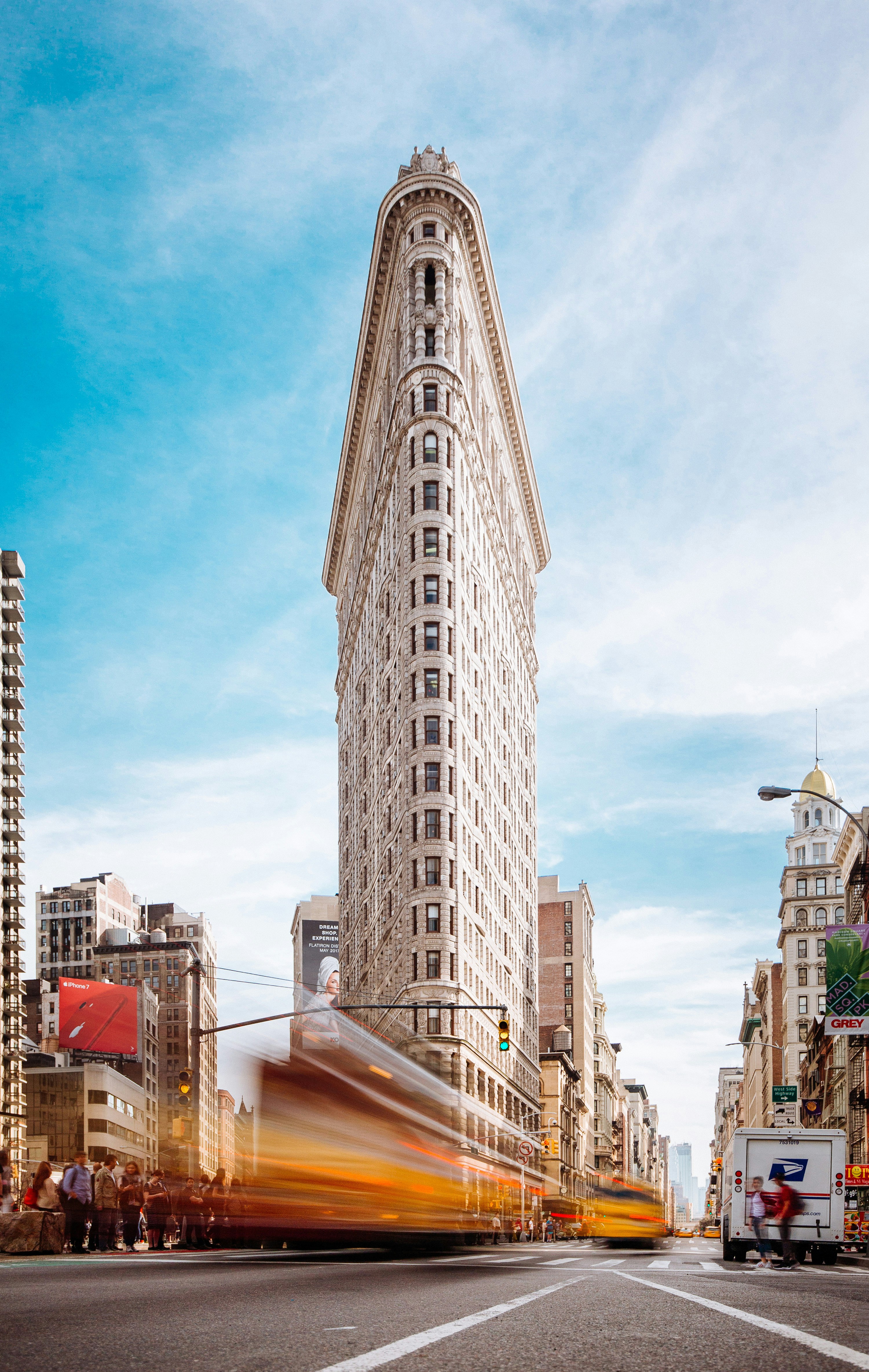 New York Flatiron Building Street View