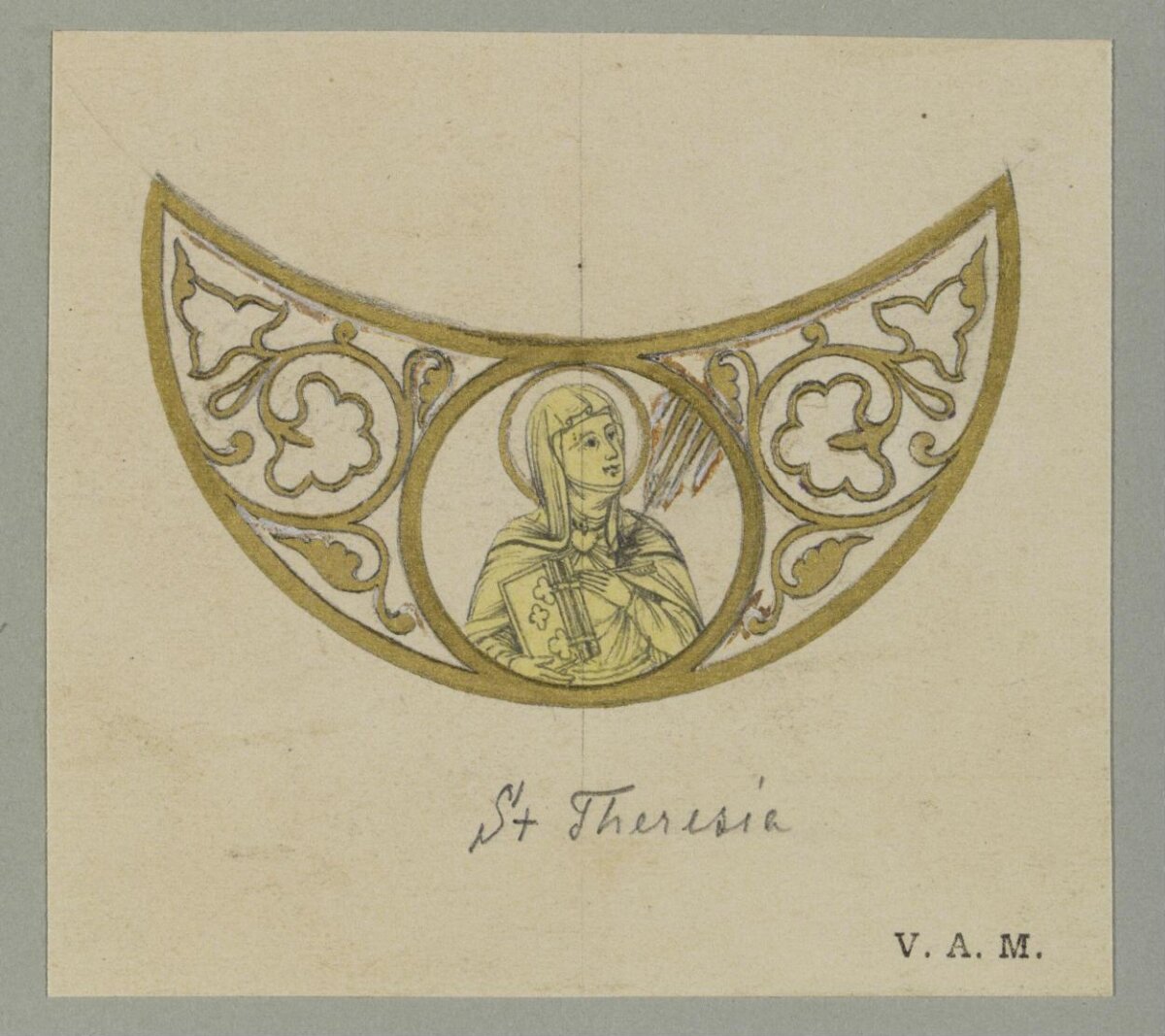 Design Sketch of Saint Theresia