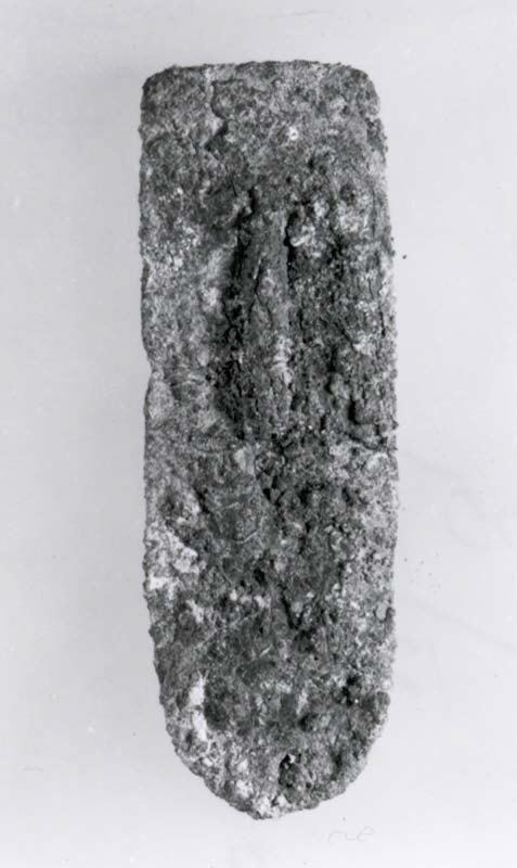 Corroded Ancient Iron Artifact