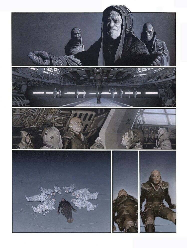 Sci-Fi Comic Story Page