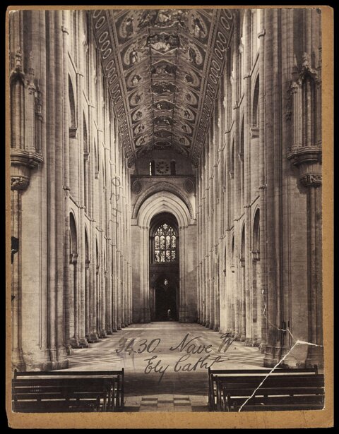 Ely Cathedral Nave West Interior