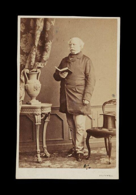 Vintage Portrait of Elderly Gentleman
