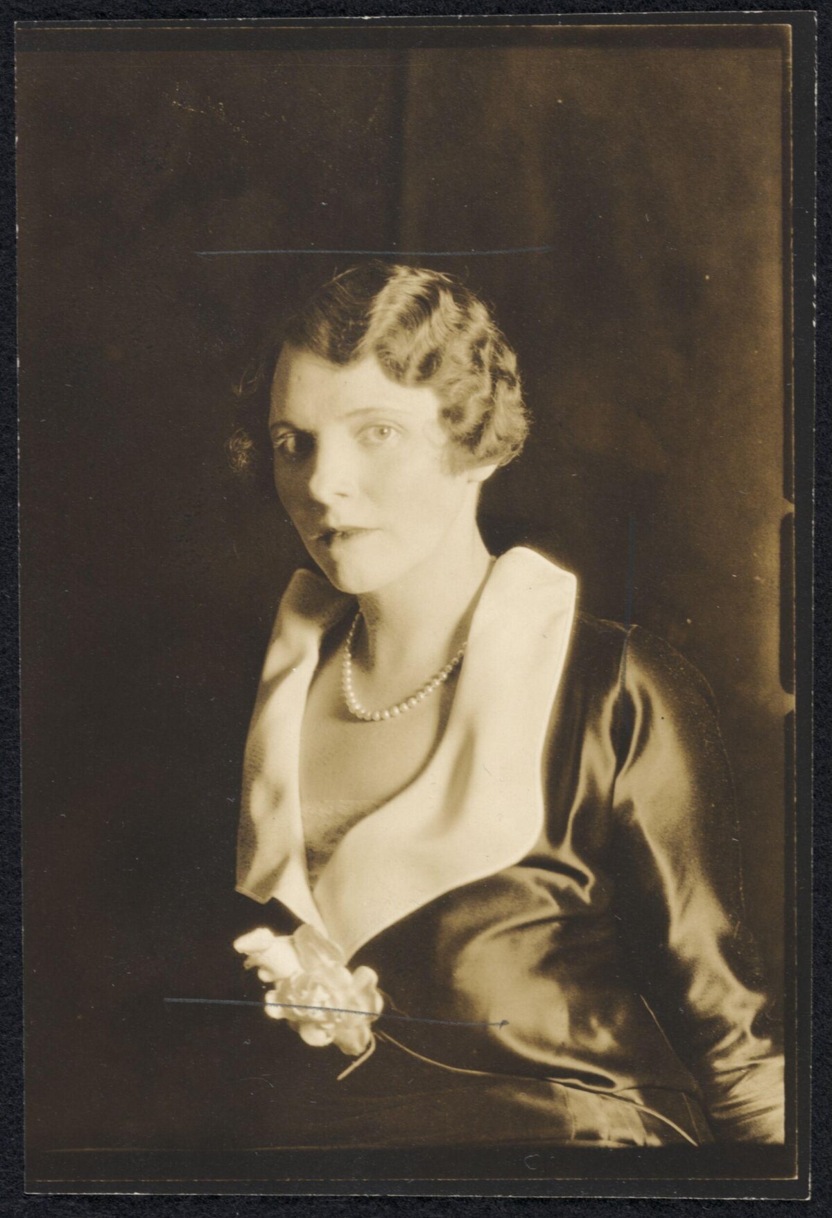 Vintage Studio Portrait of Woman