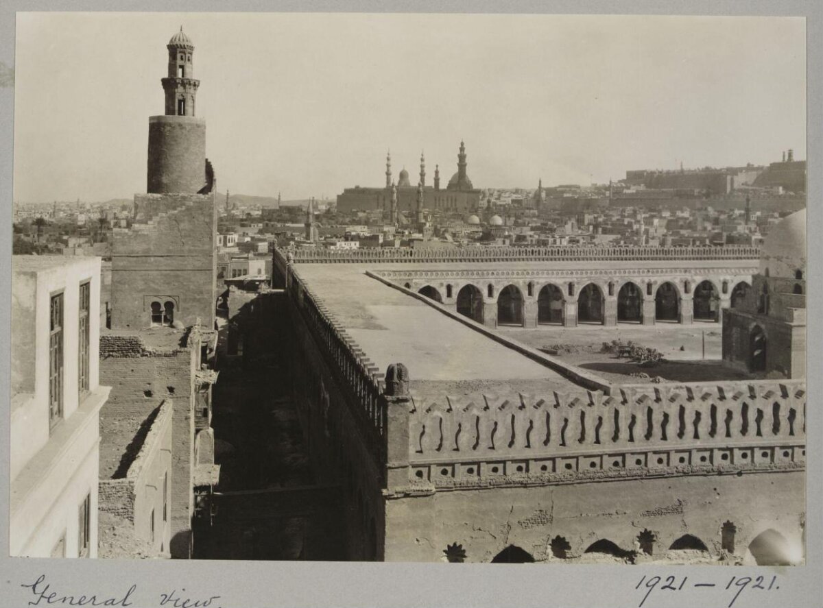 1921 General View of Cairo Mosque