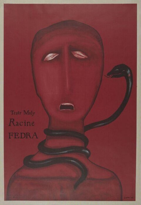Fedra Theater Play Poster
