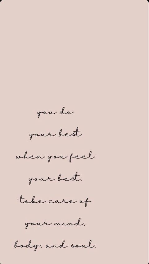 Self-Care Motivational Quote