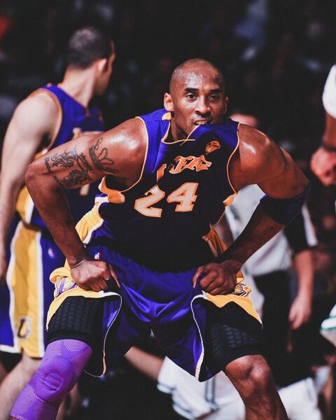 Kobe Bryant During Basketball Game
