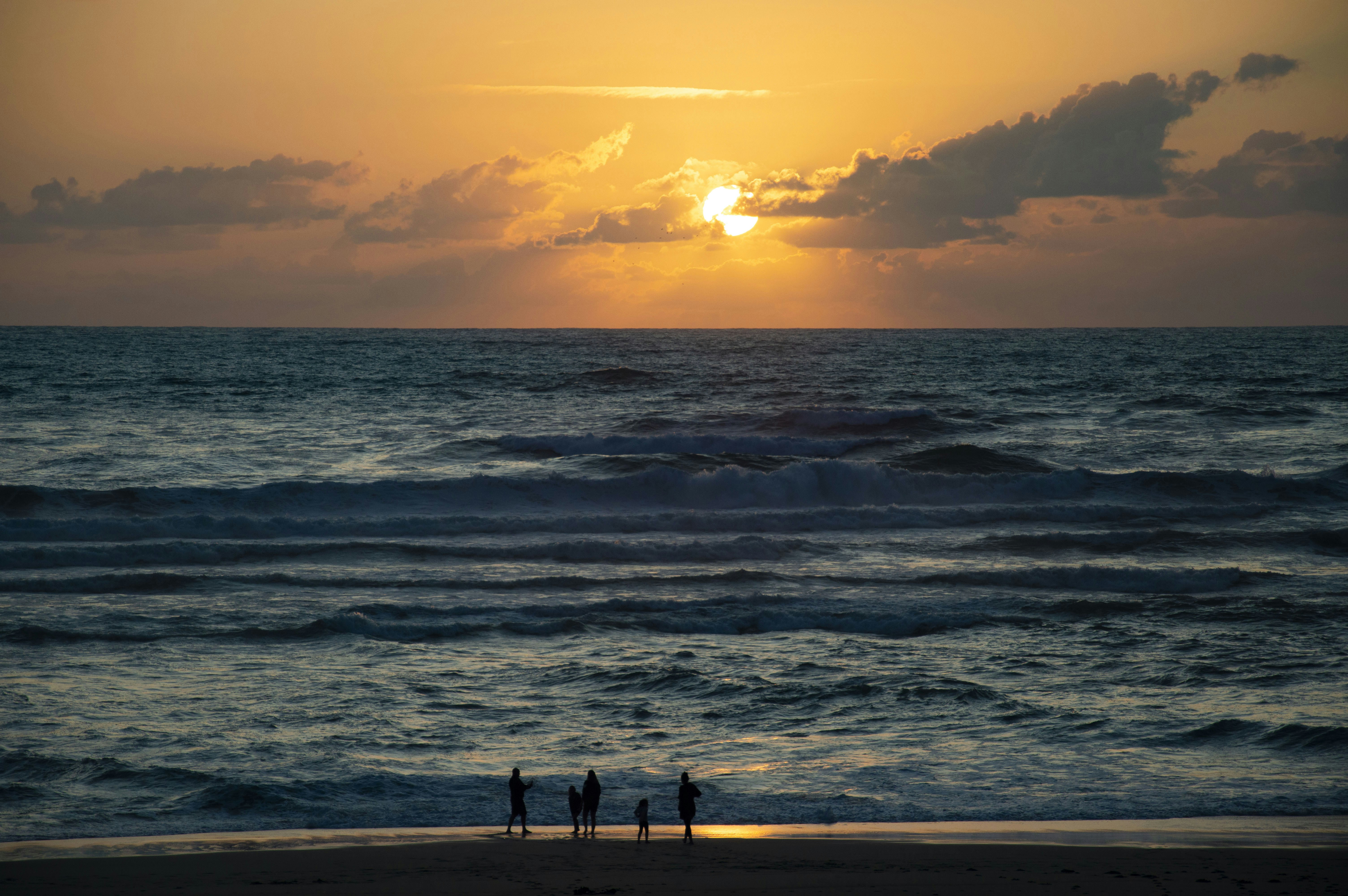 Sunset at Seaside Beach