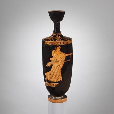 Ancient Greek Red-figure Pottery Vase