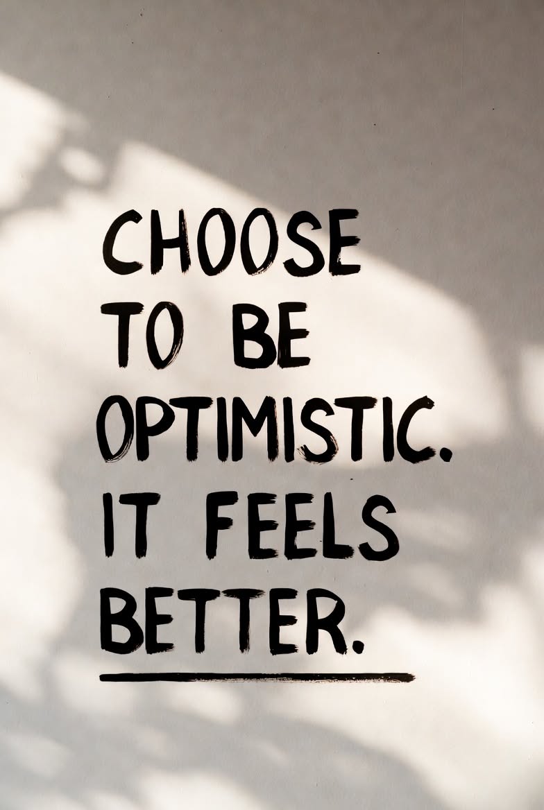 Optimism Motivational Quote