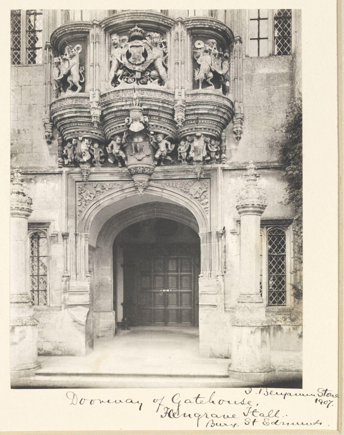 Hengrave Hall Gatehouse Doorway