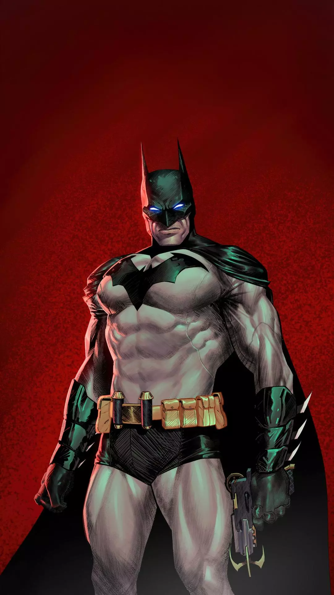 Batman Comic Book Portrait