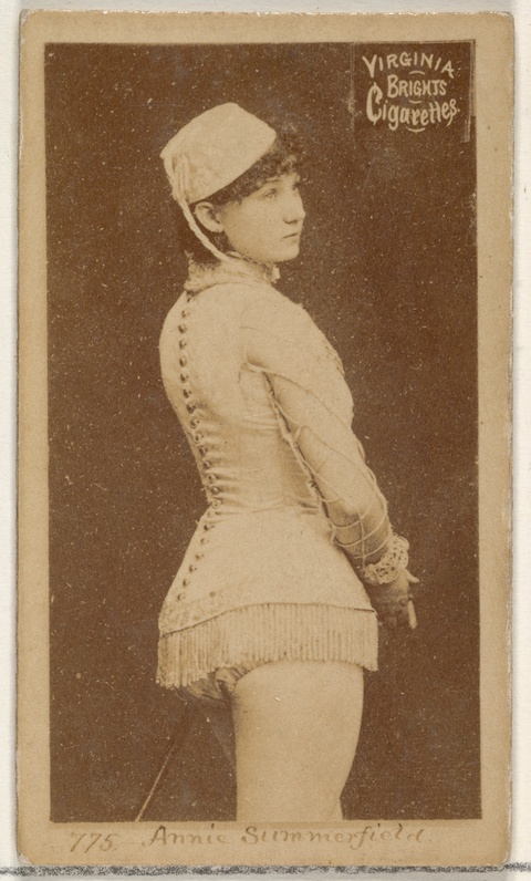 Annie Summerfield Vintage Cigarette Card