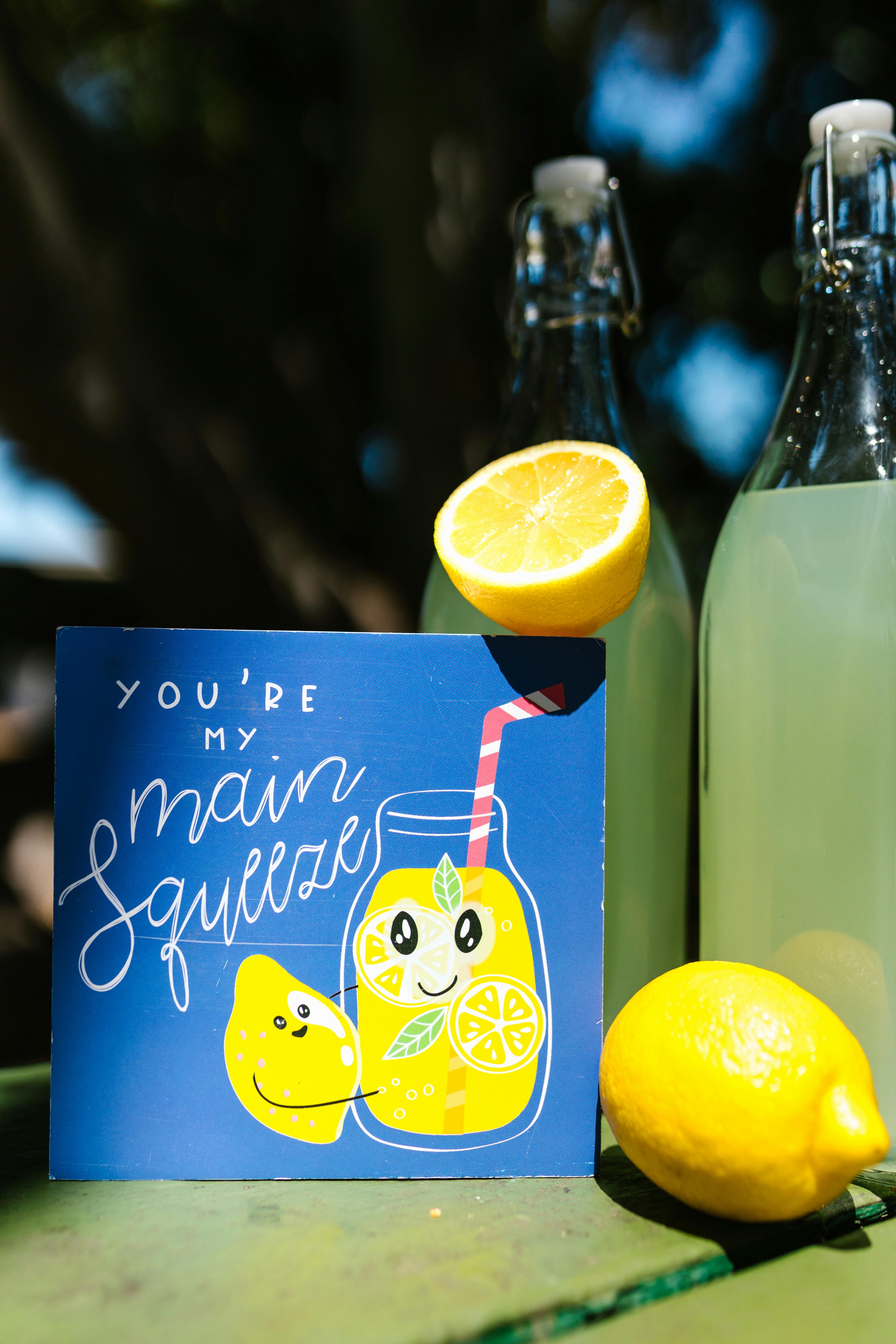 You're My Main Squeeze Lemon Card