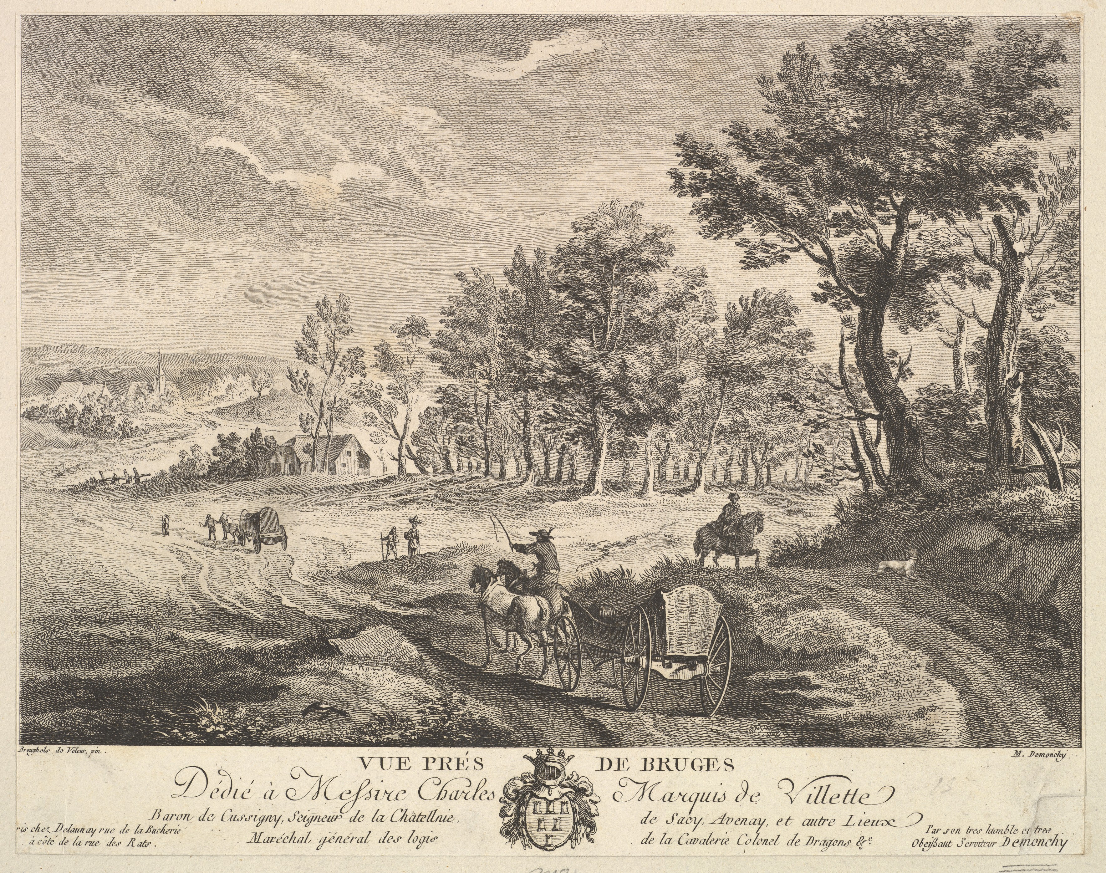 Rural Landscape near Bruges