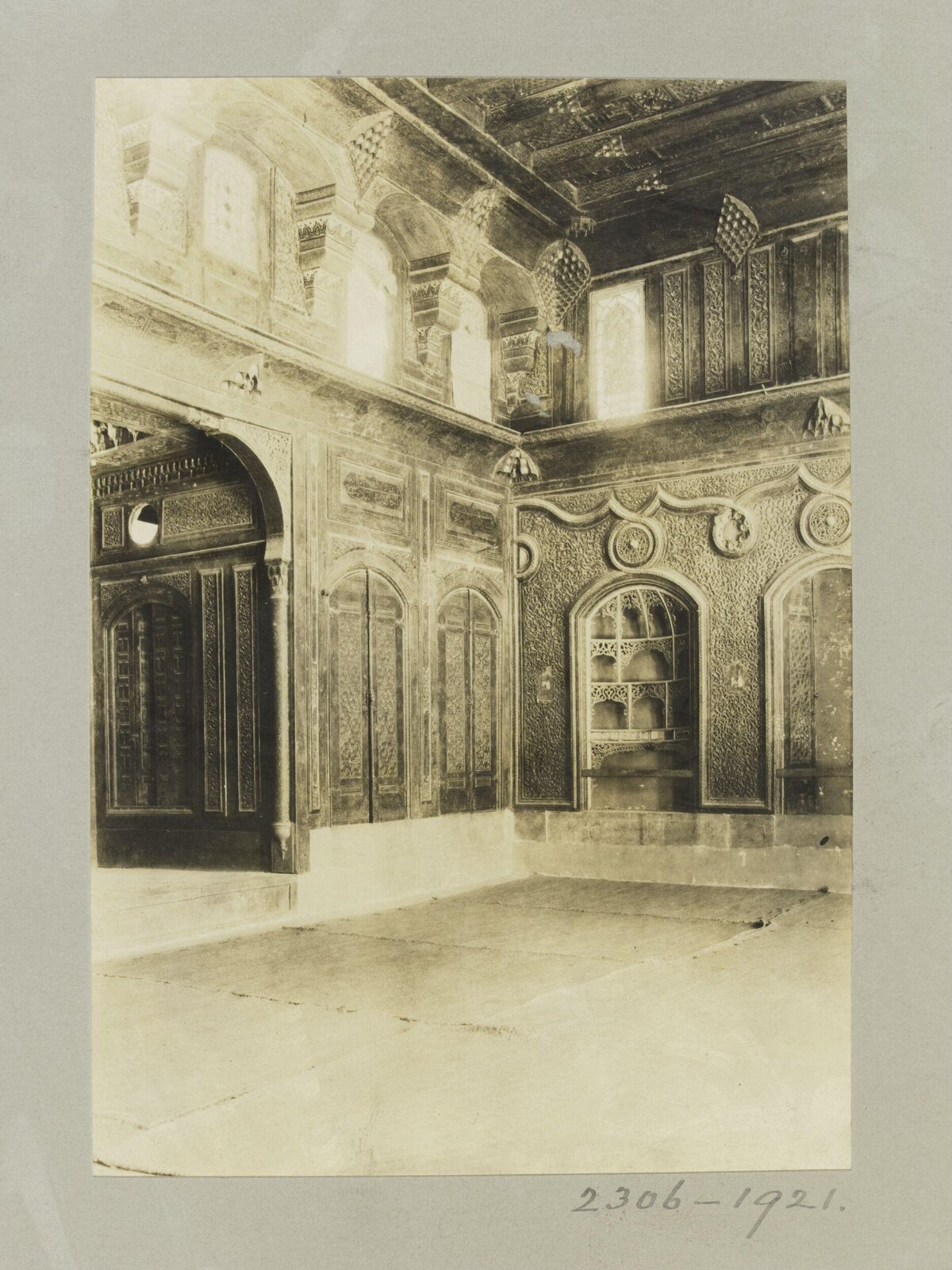 Vintage Ornate Historic Room Interior