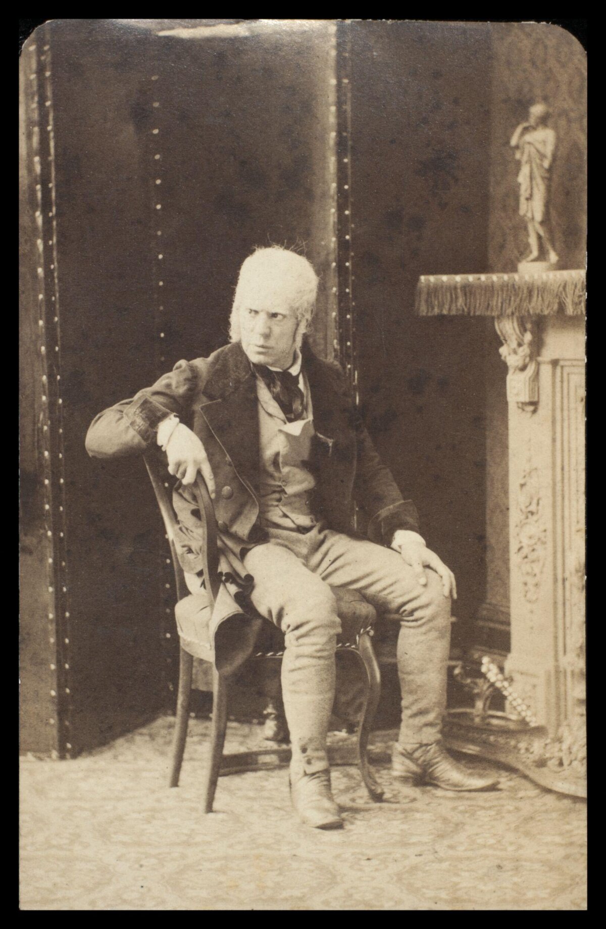 19th Century Seated Man Portrait