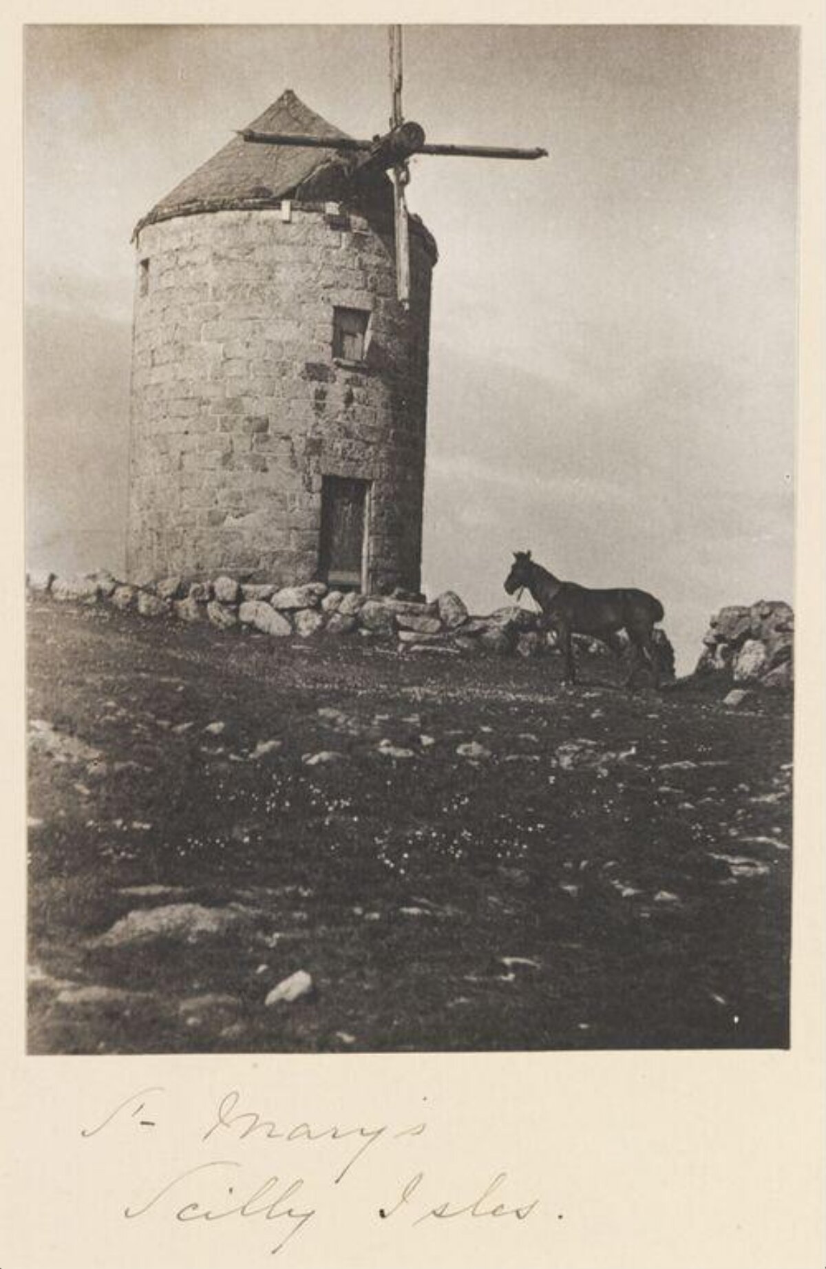 Old Windmill at St Mary's Scilly Isles