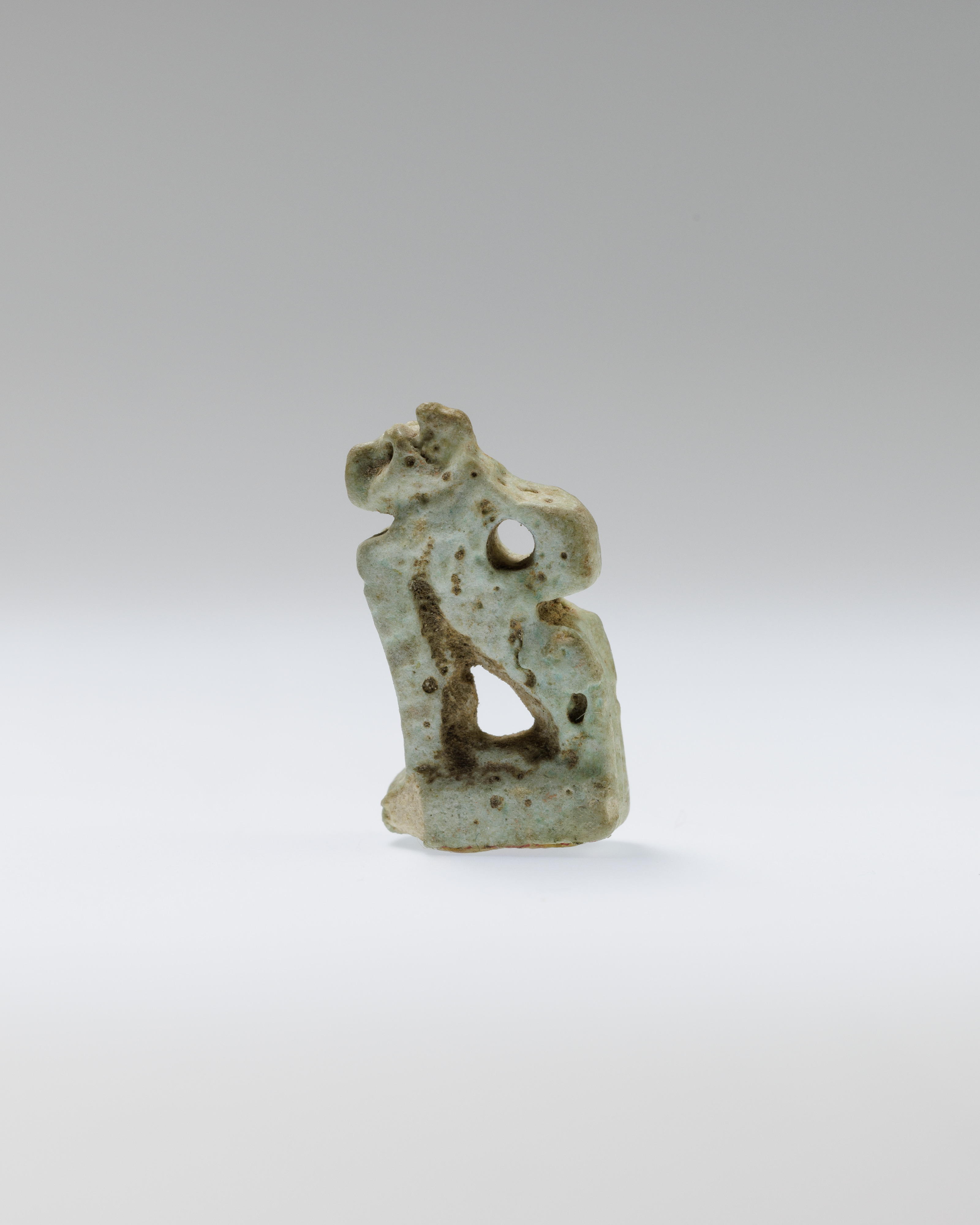 Fragmented Ancient Glazed Amulet