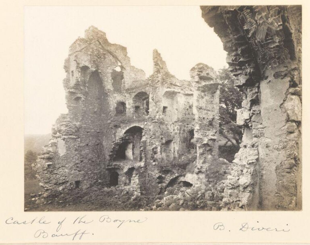 Boyne Castle Ruins at Banff