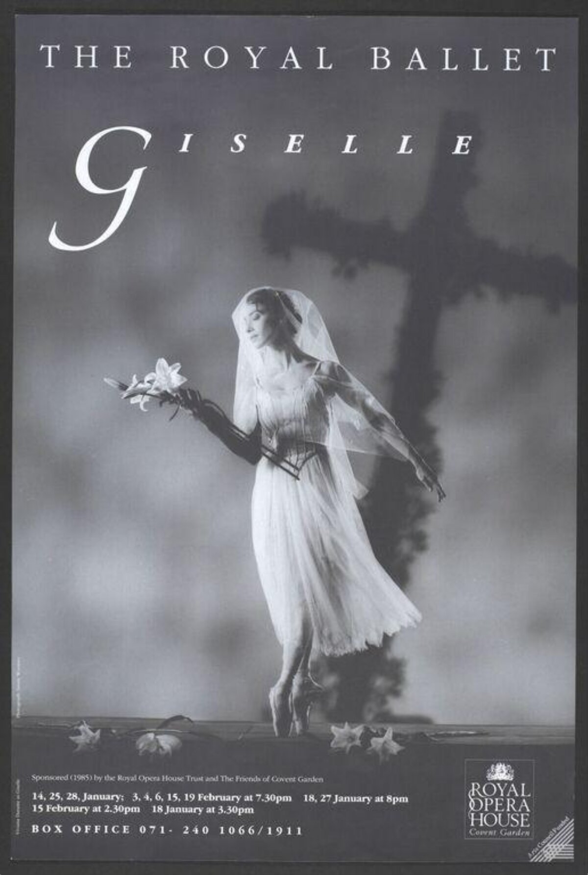 Royal Ballet Giselle Performance Poster