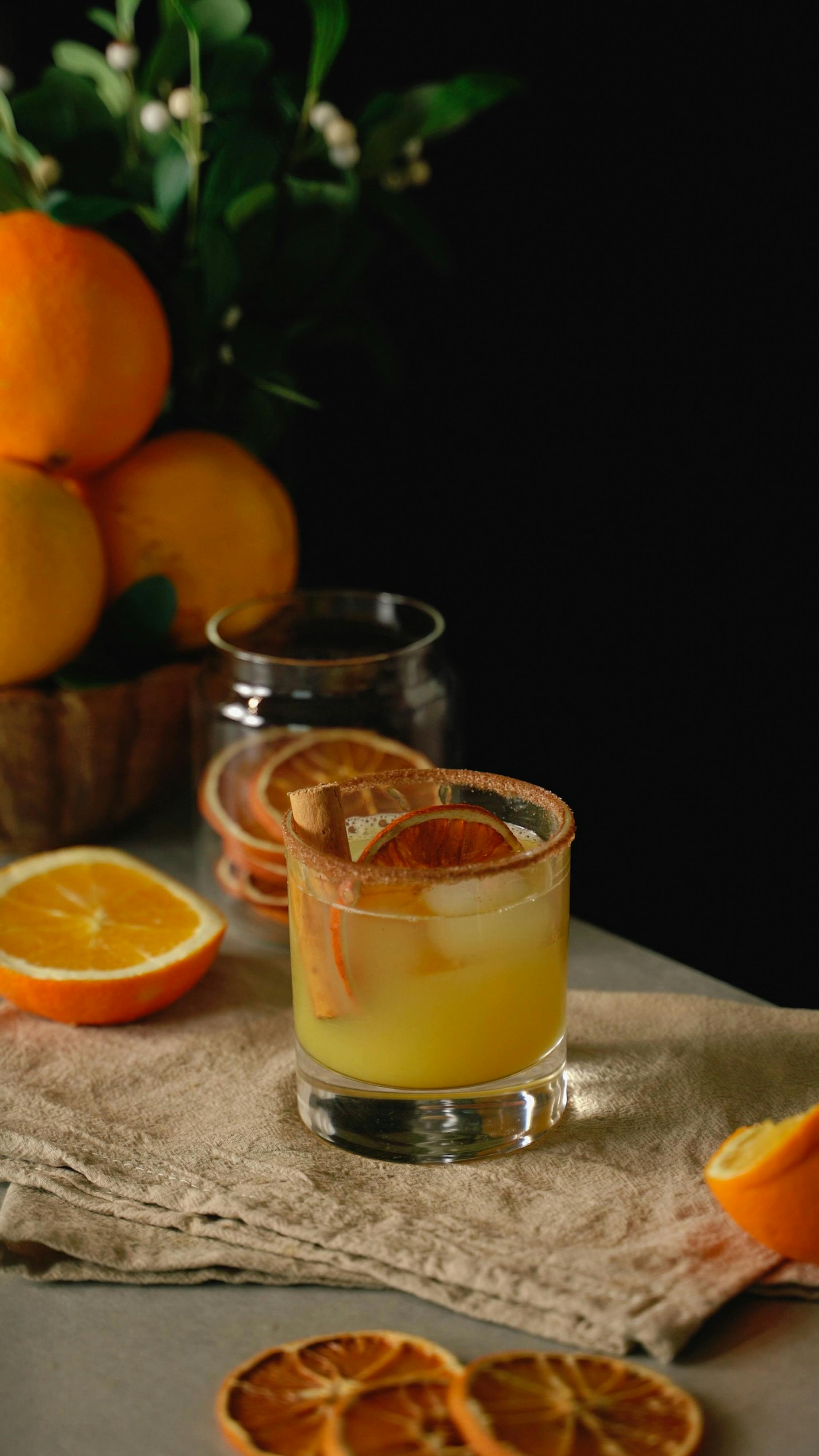 Orange Cinnamon Cocktail