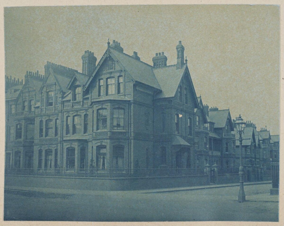 Victorian Terraced Townhouses Street View