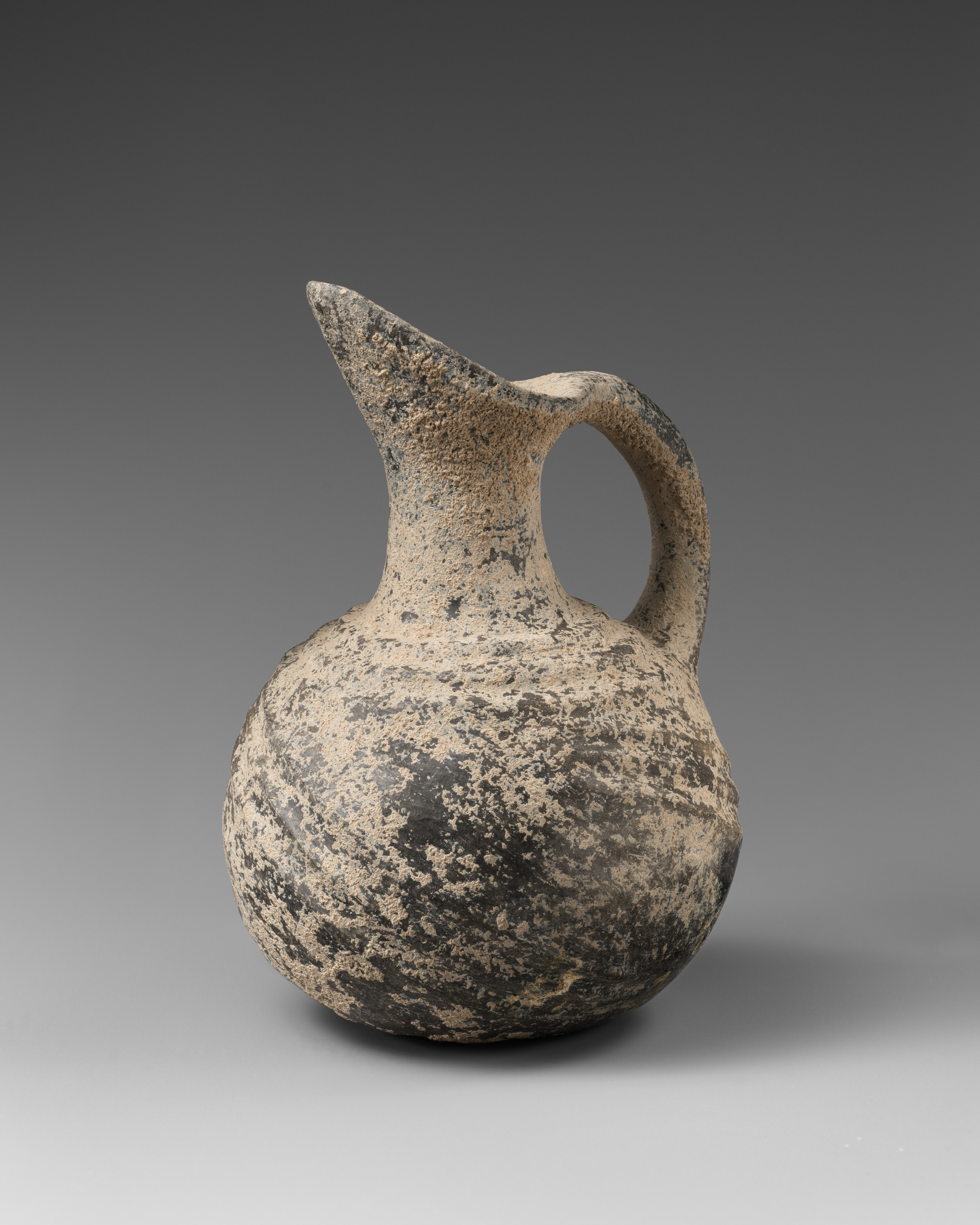 Ancient Stone Handled Jug