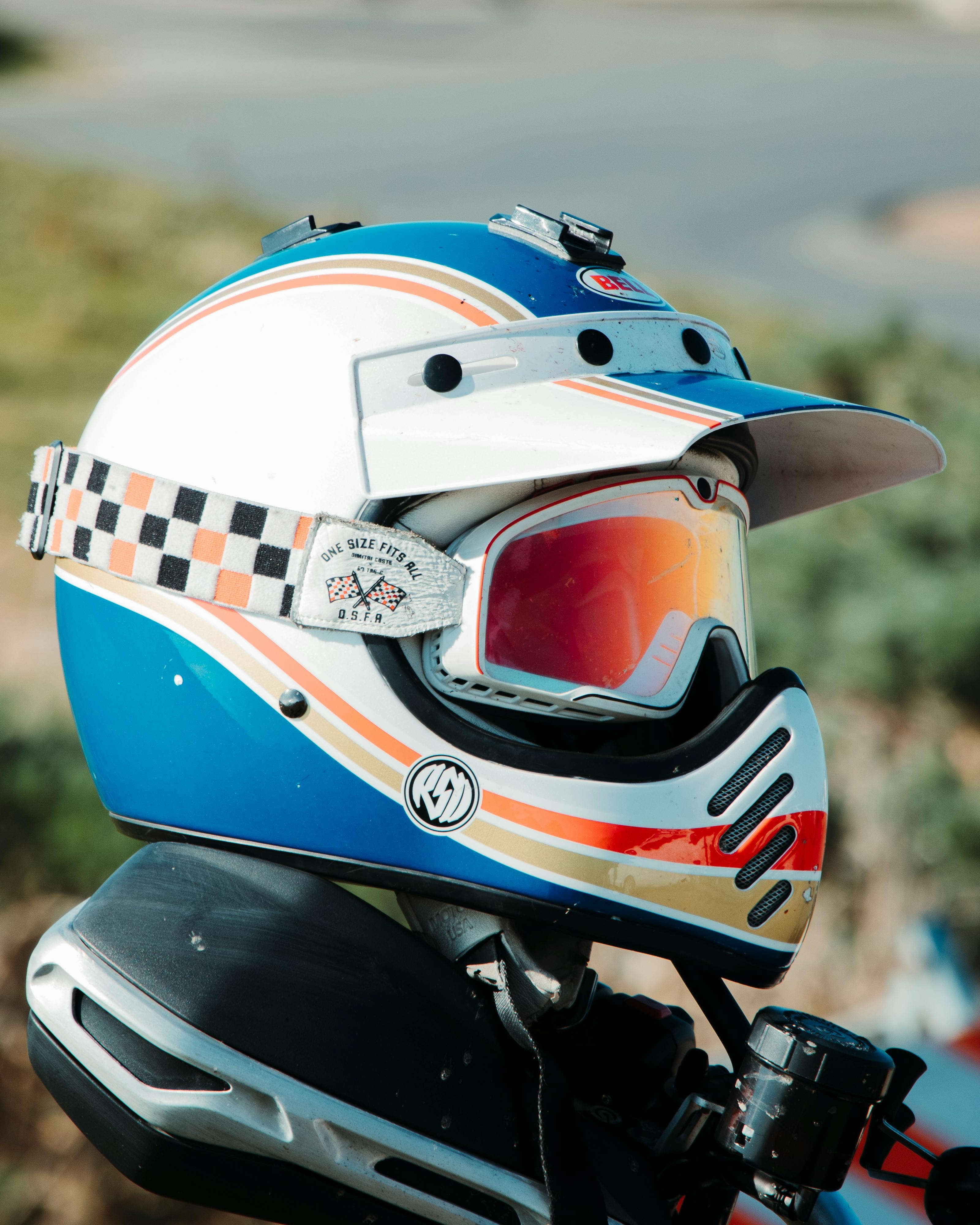 Retro Style Motorcycle Helmet