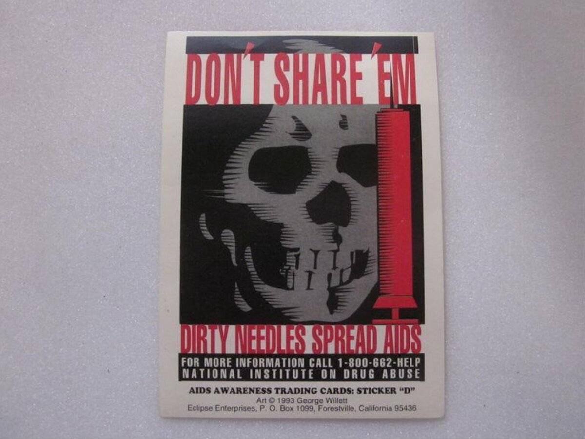 AIDS Awareness Public Health Sticker