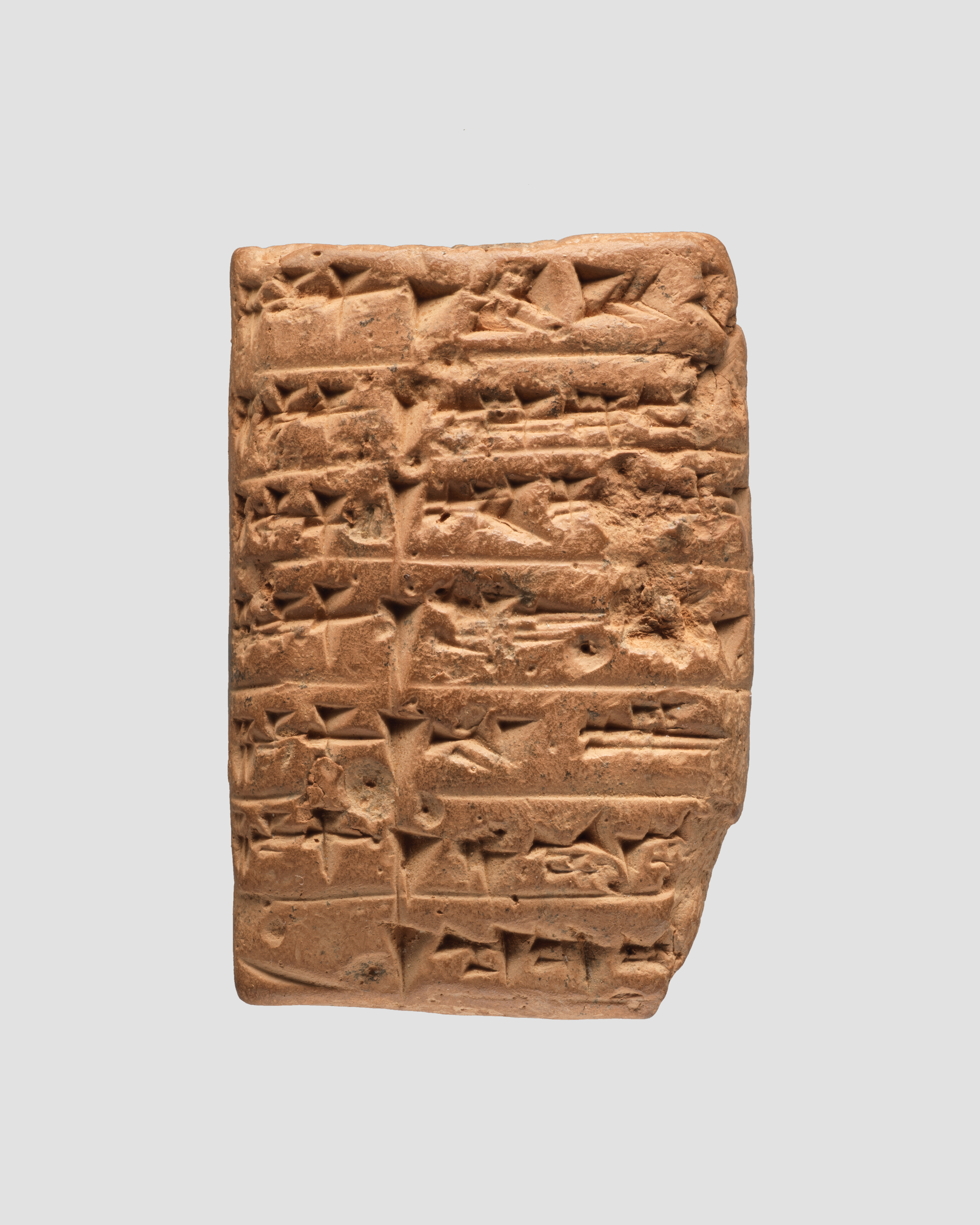 Ancient Cuneiform Clay Tablet