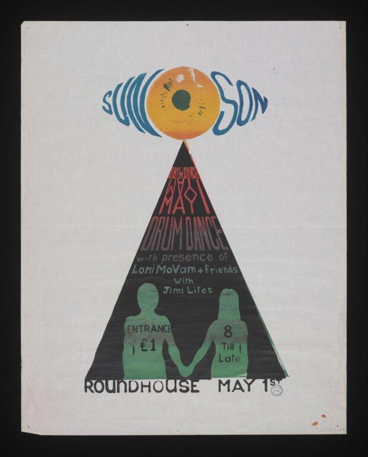 Vintage Sound Session Drum Dance Poster