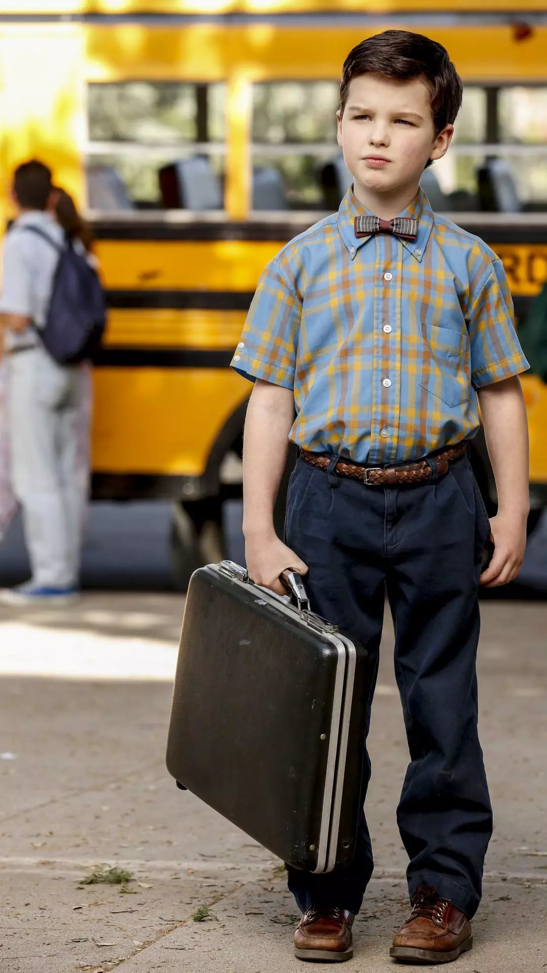 Young Sheldon By School Bus