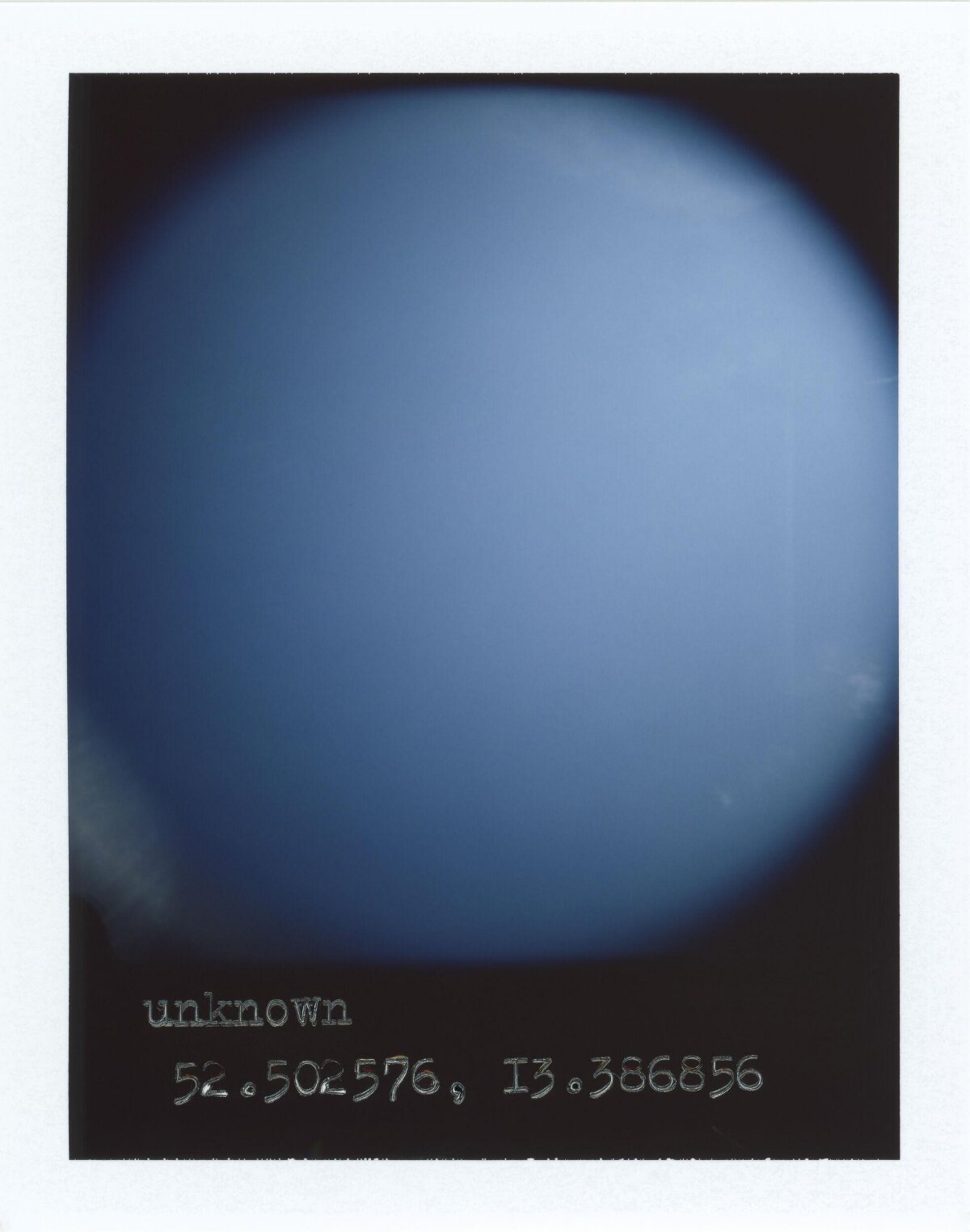 Foggy Sky at Unknown Coordinates — Minimal Wallpapers