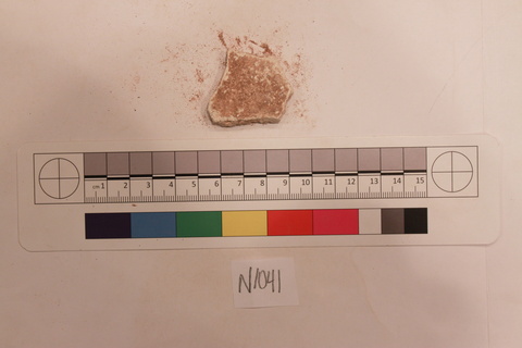Archaeological Pottery Shard Specimen Record