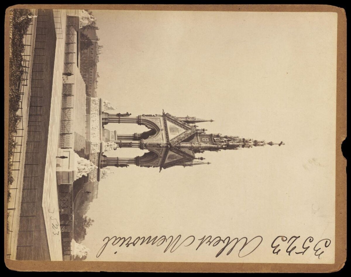 Vintage Albert Memorial Photograph