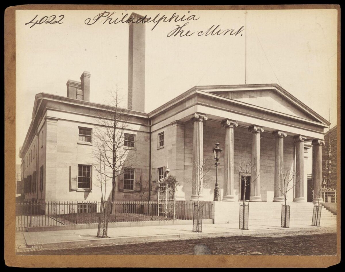 Old Photograph of Philadelphia Mint