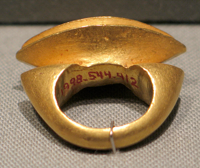 Ancient Gold Ring Artifact
