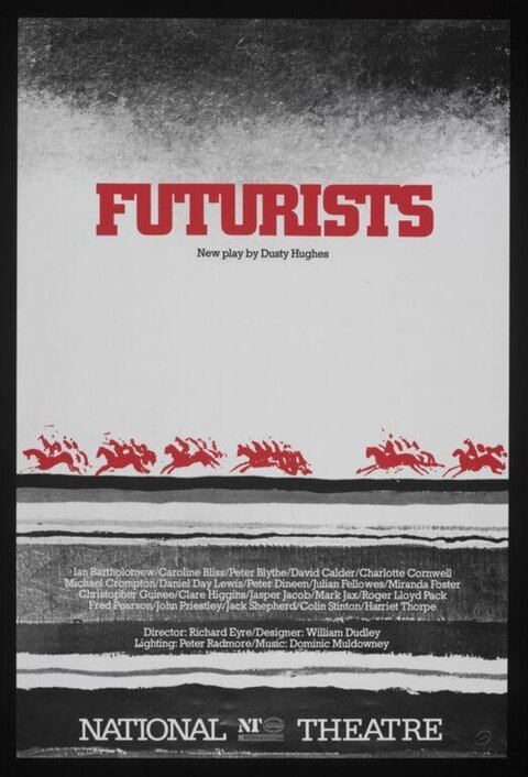 Futurists National Theatre Play Poster