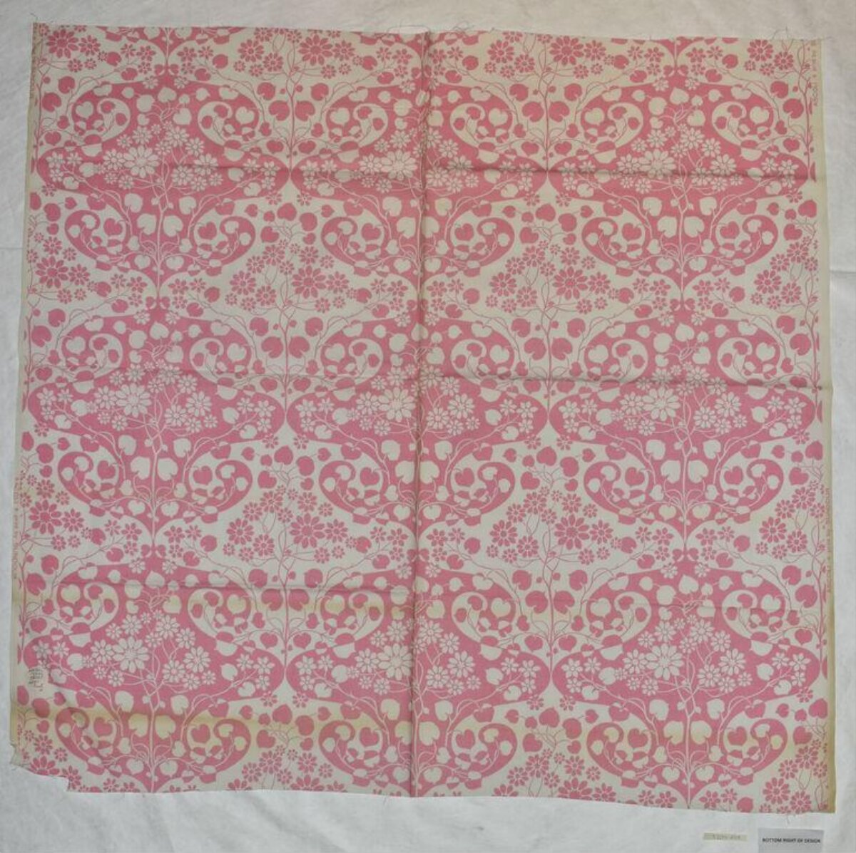 Pink Floral Pattern Fabric