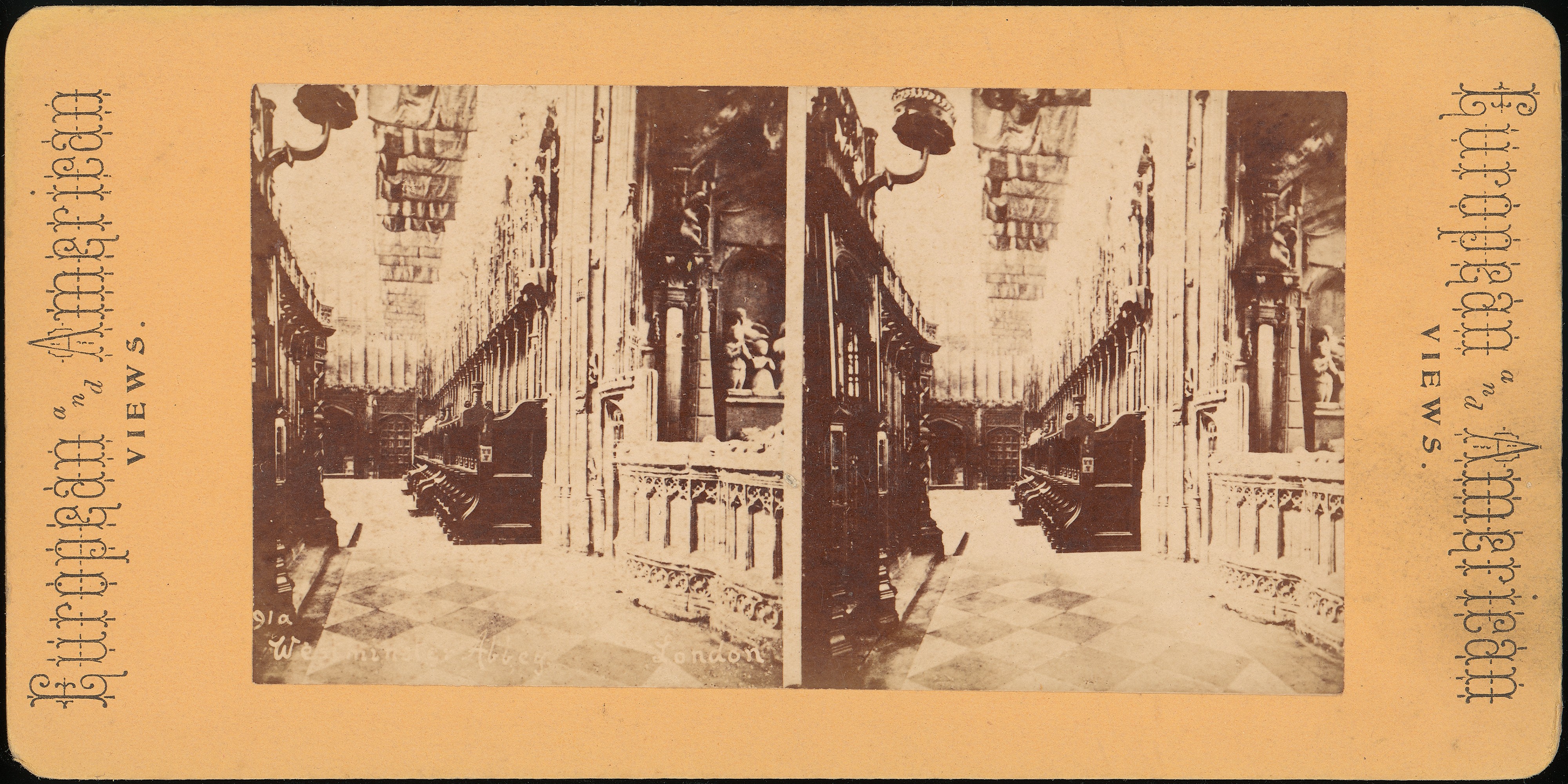 Westminster Abbey Interior London