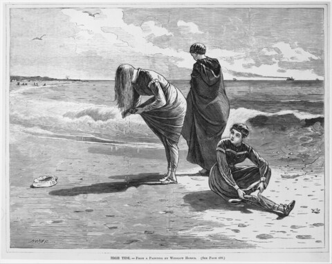 High Tide on the Beach