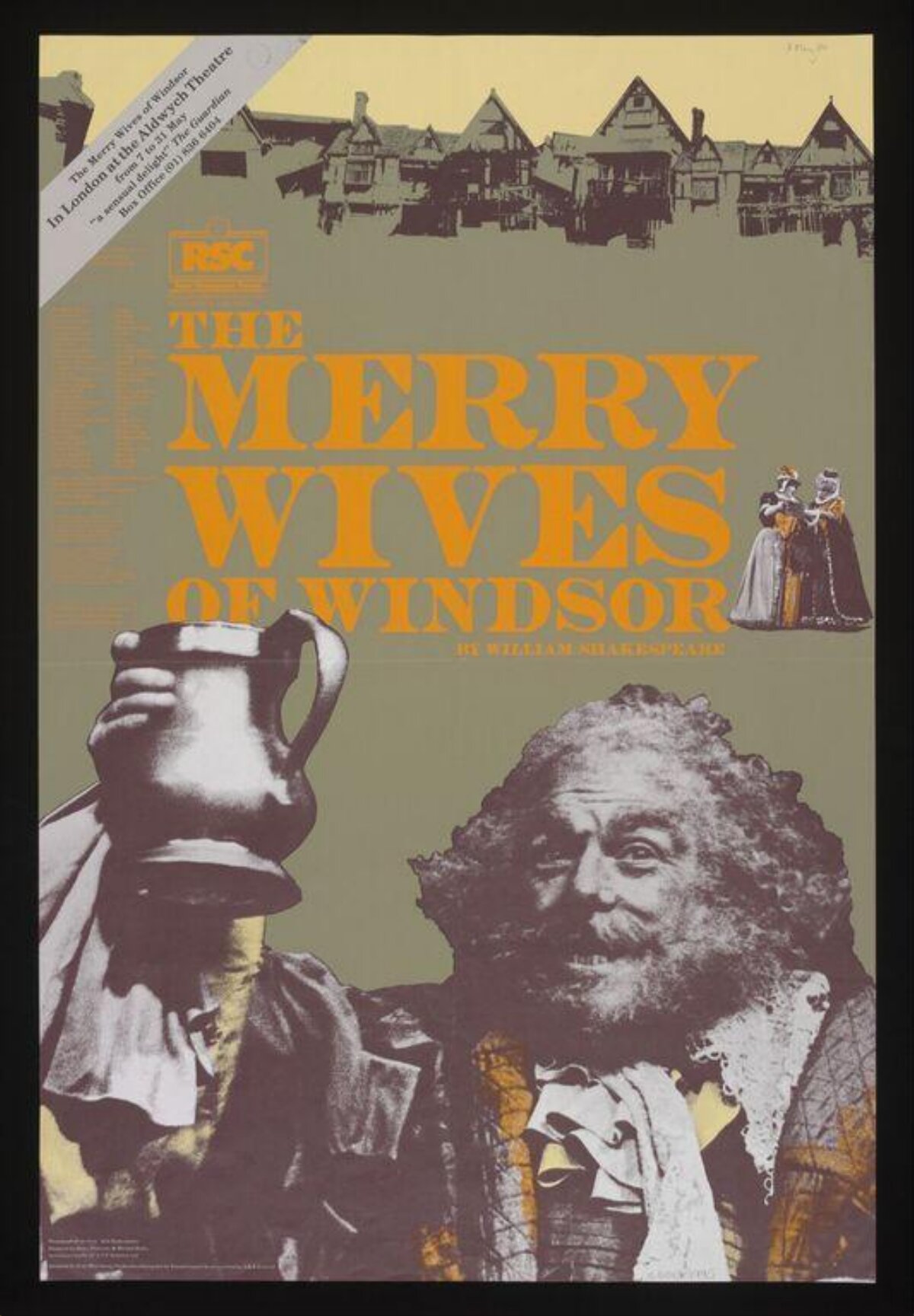 The Merry Wives of Windsor Theatre Poster