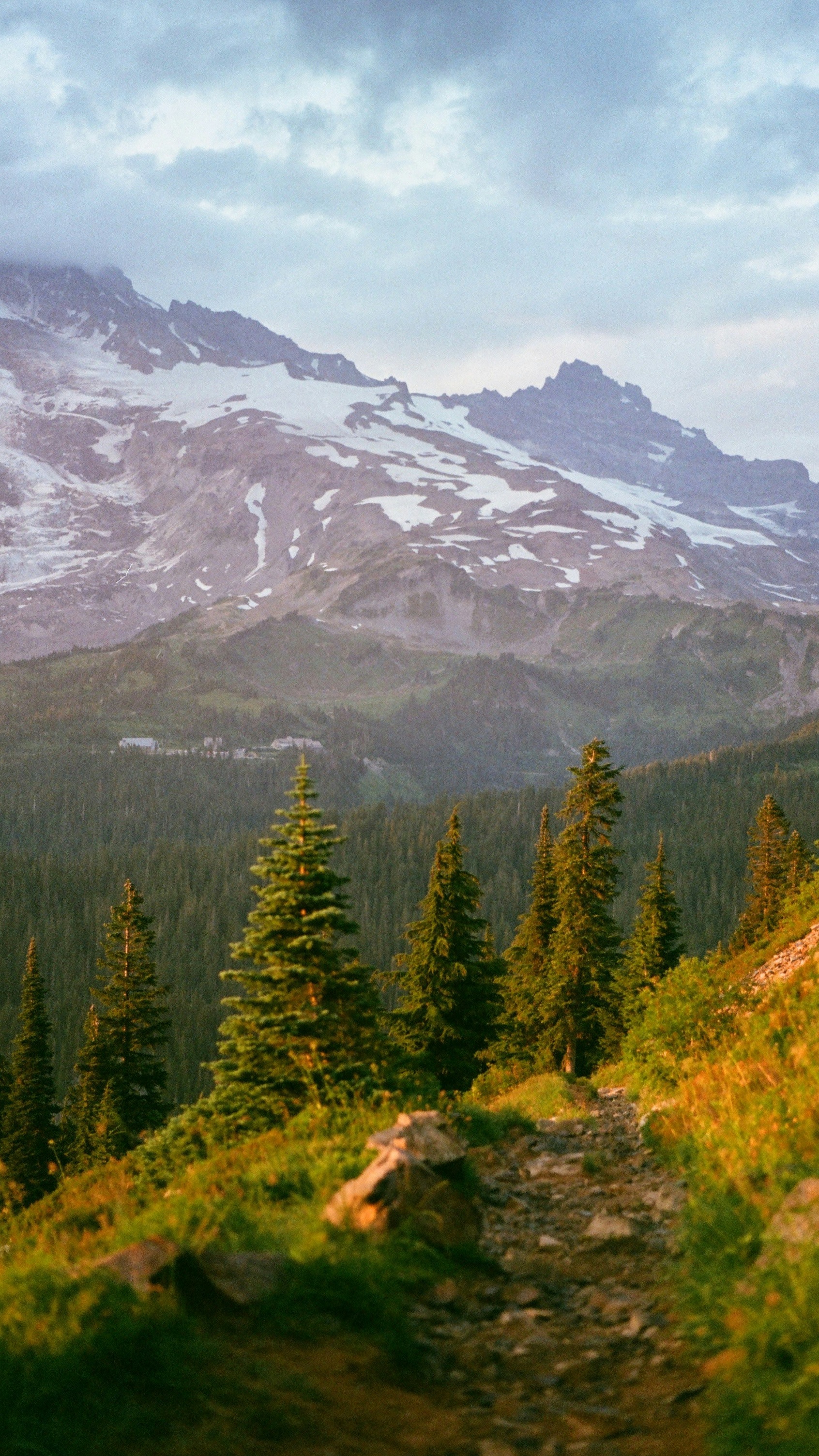 Hiking Trail to Snowy Mountain
