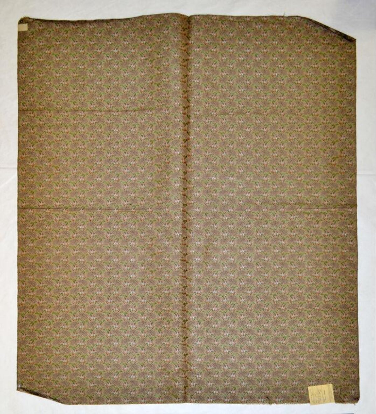 Folded Vintage Patterned Textile