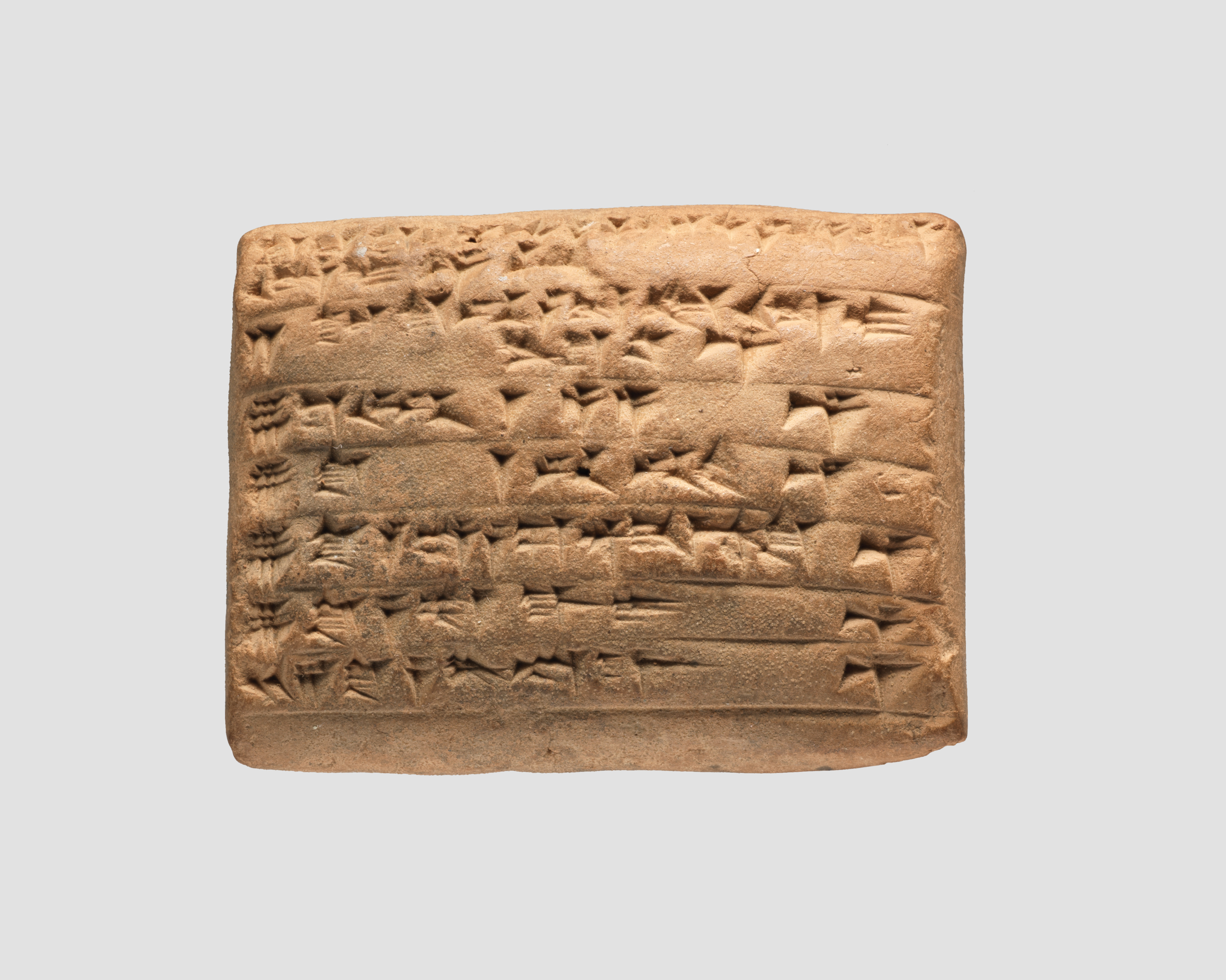 Ancient Cuneiform Clay Tablet