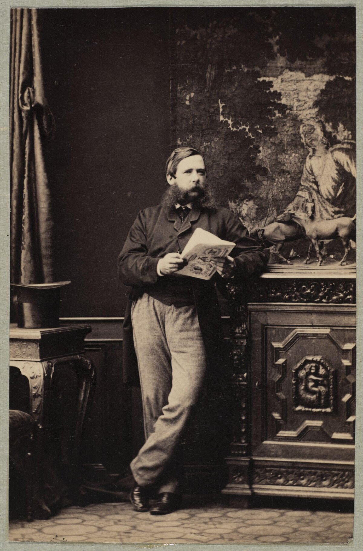 Victorian Studio Portrait of a Man
