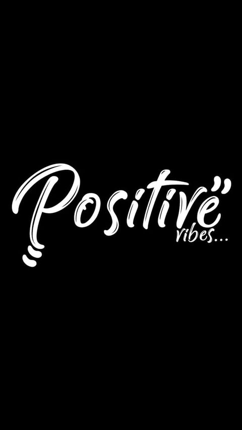 Positive Vibes Quote Design