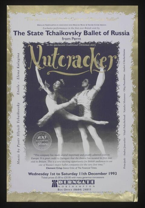 1993 Nutcracker Ballet Poster